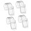 Porte-dentifrice transparent 40 g, 4,8 x 2,2 cm 11