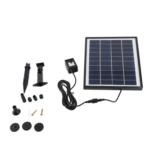 6.5W Solar Fountain Pump with 6 Modes for Garden Pool Yard Water Feature 2