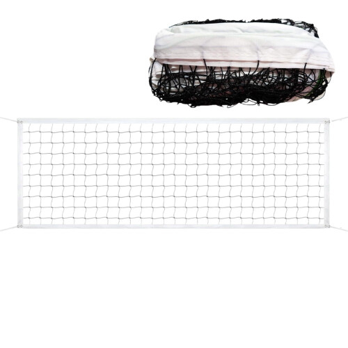 Foldable Volleyball Net, Durable Badminton Replacement Net, Lightweight Outdoor Accessory, For School, Garden, Pool