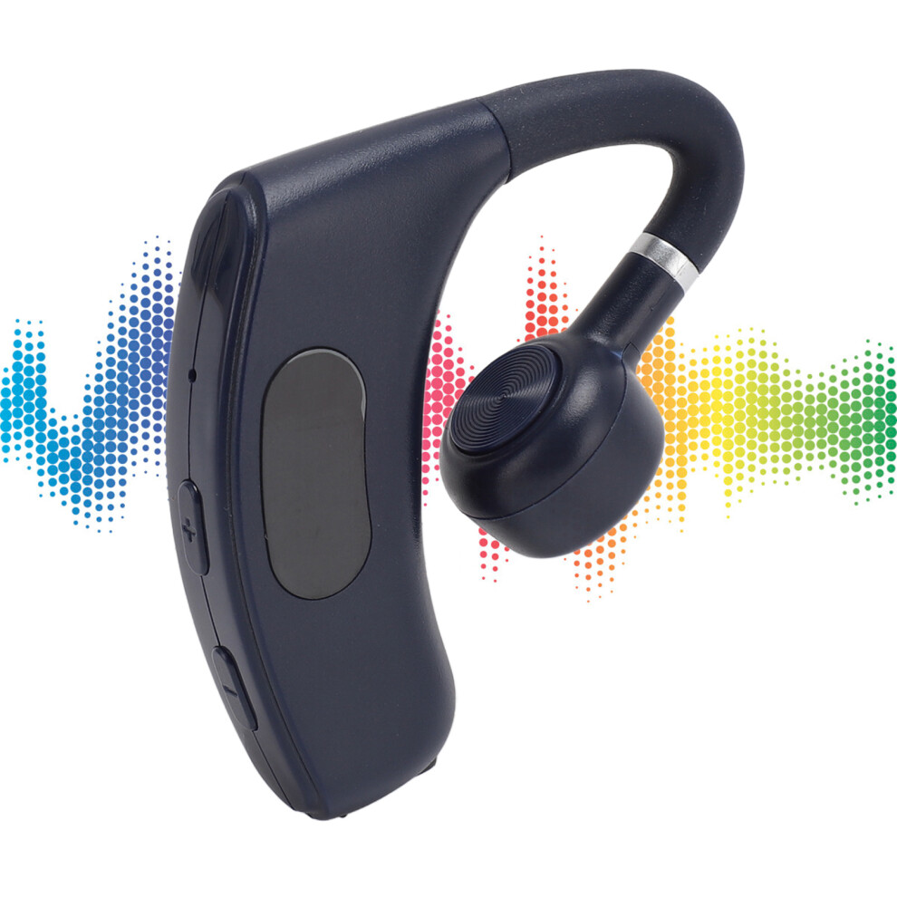Single Ear Tooth Headset Bt 5.4 Noise Reduction 180 Wireless Earpiece Blue 4391336015223