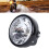 Motorrad-Scheinwerfer Universell Robustes LED 7 Zoll Frontscheinwerfer Tag oder Nacht Helles Vorderlicht 15