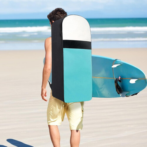 Paddleboard Bag Stand Up Travel Case With Adjustable Straps For Surfboard Storage Green 1