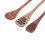 3 piezas de palitos para miel de madera natural, mango largo 7