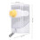 Automatic Stainless Steel Pet Water Dispenser, 17.5cm, White 2