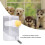 Automatic Stainless Steel Pet Water Dispenser, 17.5cm, White 7
