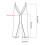 Pantaloni da trekking impermeabili 101 cm 20D, Colore: Multicolore 5