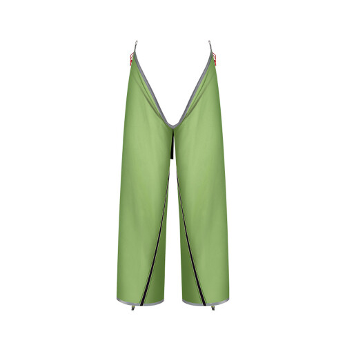 Pantaloni da pioggia impermeabili con zip 20D BigTall verde 2