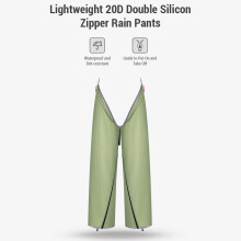 Pantaloni da trekking impermeabili 20D - 101cm, 14x8cm, Blu