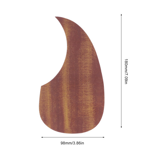 Self-Adhesive Wood Grain Guitar Pick Guard for Acoustic Models 1