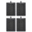 4 Stück HighEff Luftfilter LV-H128 LV-H13EU 10.16oz 3