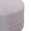 Soft Light Gray Round Floor Pillow 36cm Cotton Fabric 20cm Thick 7