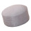 Soft Light Gray Round Floor Pillow 36cm Cotton Fabric 20cm Thick 11