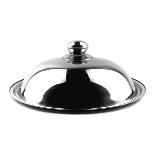 Pfannendeckel aus Edelstahl, 38 cm, Transparentglas 2