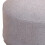 Soft Light Gray Round Floor Pillow 36cm Cotton Fabric 20cm Thick 8