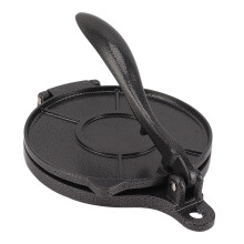 Tortilla Press Home Tortilla Maker Aluminum Alloy Manual 20 Cm Black Press Tool For Pizza Patties