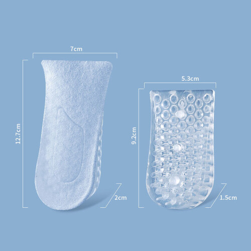 Silicone multistrato trasparente 300 g 3,5 cm 1 paio 1