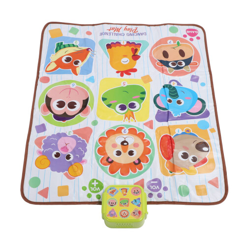Multi-Mode Kid Dance Mat Plastic Electronic Musical Dance Pad for Holidays