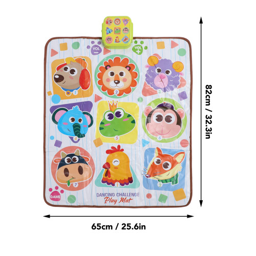 Multi-Mode Kid Dance Mat Plastic Electronic Musical Dance Pad for Holidays 1
