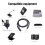 Cavo TRS da 6,35 mm a XLR 1 m nero compatibile con 48 V 2