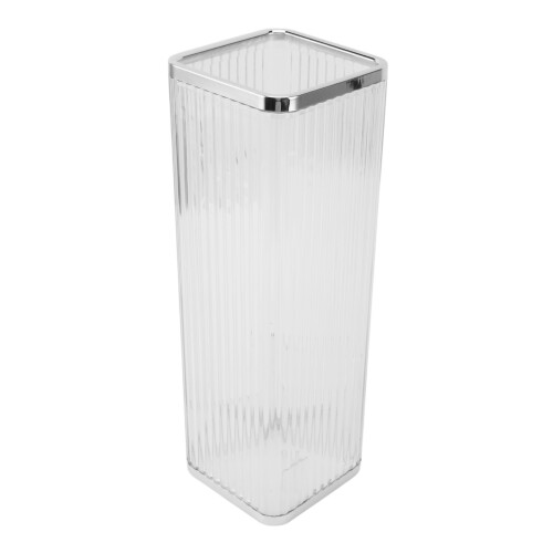 Distributeur mural de gobelets rétractable 94x94x281mm argent