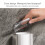 Distributeur mural de gobelets rétractable 94x94x281mm argent 7