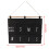 Modello C Borsa da parete con 8 tasche 50x41 cm Colore C 2