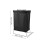 Petit cadre noir en fer épais pliable pour linge 2