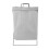 Cesta plegable para ropa blanca tamaño pequeño rectangular alargada 16