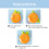 Cartoon-Hase mechanischer manueller Timer orange 95 g 4
