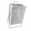 Cesta plegable para ropa blanca tamaño pequeño rectangular alargada 11