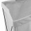 Cesta plegable para ropa blanca tamaño pequeño rectangular alargada 12