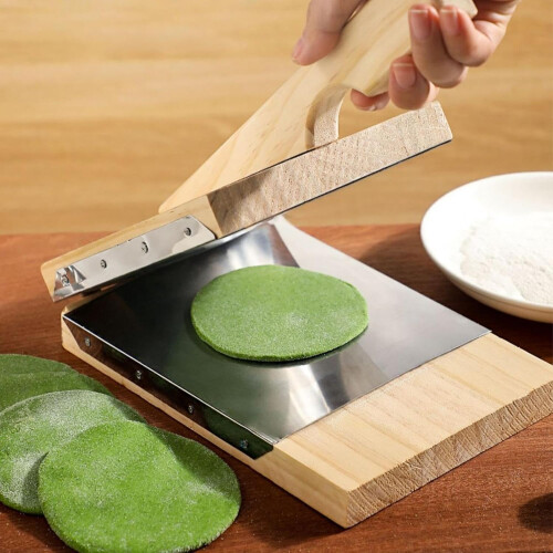 Dumpling Maker Press Manual Dough Press Multifunction Dumpling Press Kitchen Dough Press Bun Wrapper Tool 2