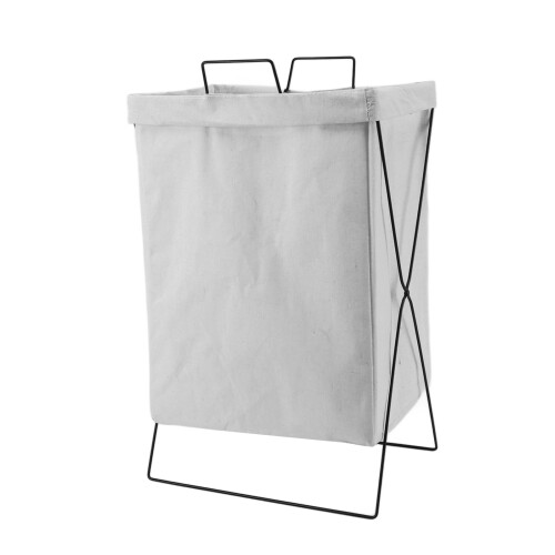 Cesta plegable para ropa blanca tamaño pequeño rectangular alargada 2