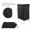 Petit cadre noir en fer épais pliable pour linge 7