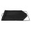 Petit cadre noir en fer épais pliable pour linge 9