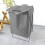 Modèle X Panier à linge pliable gris Capacité S 4