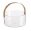Cestino portatile per frutta trasparente 200g 21x10.5cm 2