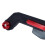 2 piezas de protector de mano a prueba de viento para manillar rojo ABS 11