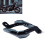 2er Pack ABS winddichter universeller Handschutz Schwarz 1