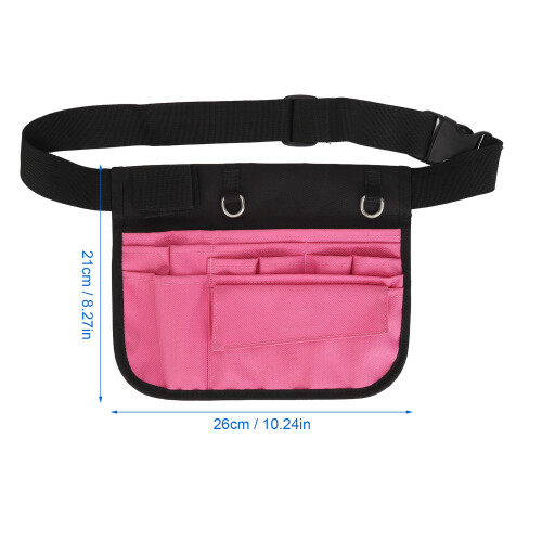 Marsupio infermieristico multislot rosa 21x26 cm 1