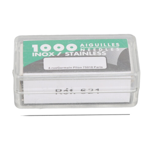 1000 piezas de agujas redondas para microblading de acero inoxidable 31 mm 2