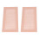 2pcs Baby Safe Brown Silicone Vent Covers Improved Air Circulation 14