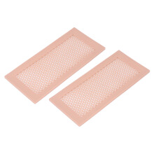 2pcs Baby Safe Brown Silicone Vent Covers Improved Air Circulation