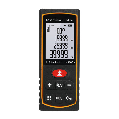 100m Handheld Laser Measure with Quick 0.25s Response & Data Memory 2
