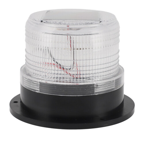 Solar-Beacon 8LED 12.8x9.5cm 1200mAh Rot/Blau