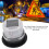 Solar-Beacon 8LED 12.8x9.5cm 1200mAh Rot/Blau 4