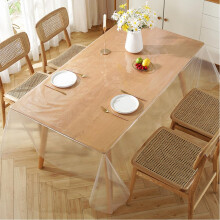 Transparent Tablecloth 0.18 mm 140x180 cm PVC Washable Square Protector Sold by the Metre For Outdoor Garden Home