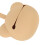 Porte-sucette Café 9,5  8  7 cm silicone 9