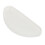 20 pezzi di cuscinetti nasali a forma D in silicone trasparente 15x7x1mm 10