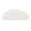20 pezzi di cuscinetti nasali a forma D in silicone trasparente 15x7x1mm 11